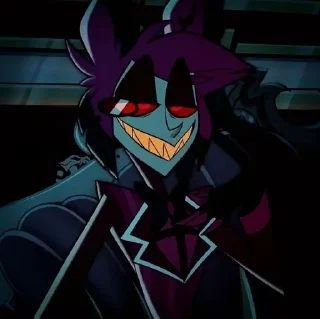 🌟 emoji Alastor • @HazbinHotelStickers Telegram sticker 19 of 75