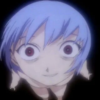 😋 emoji ЕВАНГЕЛИОН Telegram sticker 21 of 37