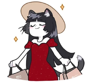 🛍 emoji Летняя Зизи без текста @stickers_vk Telegram sticker 22 of 49