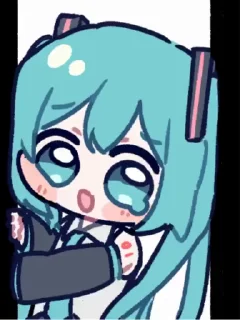 😵 emoji Miku! (By miratsu169) Telegram sticker 5 of 43