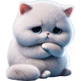 🥺 emoji Милый котик @Nyasticks Telegram sticker 17 of 35