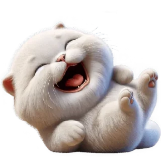 🤣 emoji Милый котик @Nyasticks Telegram sticker 8 of 35