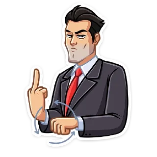 🖕 emoji Секретный агент :: @stickroom Telegram sticker 13 of 48