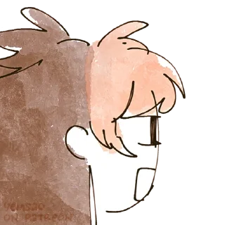 😑 emoji ✧ ˚｡ 𝐜𝐡𝐢𝐛𝐢 #𝟏 :: @yanani_n Telegram sticker 20 of 120