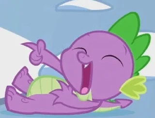 Sticker from Spike | @MLP_AnimatedStickers