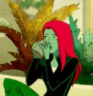 🍵 emoji Poison Ivy🪷 Telegram sticker 14 of 120