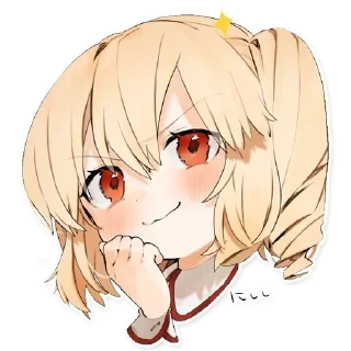 ☺️ emoji БОЛЬШЕ ⇨ @CLOOBHUB АНИМЕ СТИКЕРЫ ANIME STICKERS ТГ Telegram sticker 17 of 26