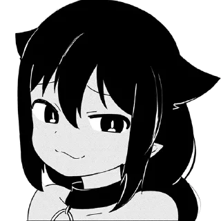 😏 emoji Jahy-sama Telegram sticker 11 of 90