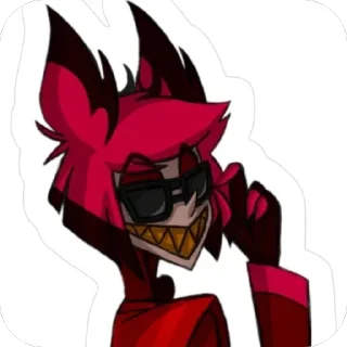 🌺 emoji БОЛЬШЕ ⇨ @CLOOBHUB АЛАСТОР ОТЕЛЬ ХАЗБИН СТИКЕРЫ Telegram sticker 10 of 71