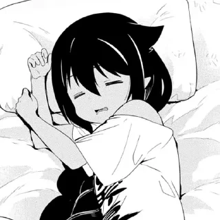 😴 emoji Jahy-sama Telegram sticker 17 of 90
