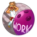 😱 emoji The Dude Telegram sticker 15 of 35