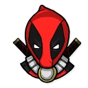 😠 emoji DEADPOOL Telegram sticker 10 of 12