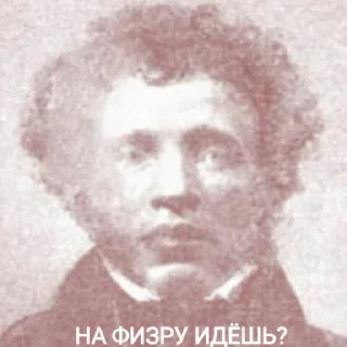 ❓ emoji Русская классика Telegram sticker 5 of 15