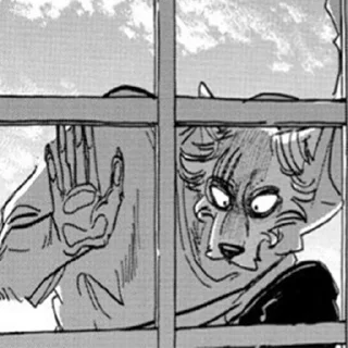 😶 emoji Beastars Telegram sticker 2 of 27