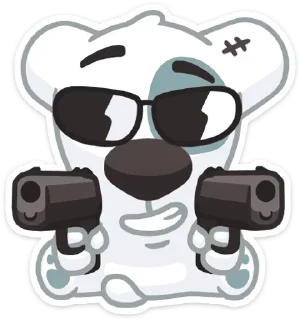 Sticker from миша и сало