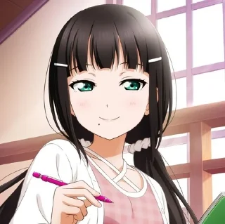 🍪 emoji dia kurosawa Telegram sticker 14 of 50