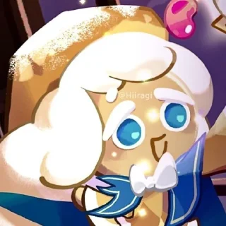Sticker from Cream puff cookie)