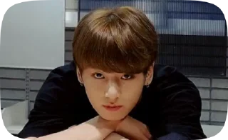 😍 emoji Jeon Jungkook Telegram sticker 19 of 50