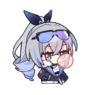 Sticker from Honkai mimimi