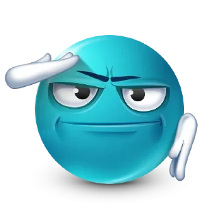 😡 emoji бирюзовые эмоджи @nmhlp Telegram sticker 6 of 94
