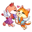 Sticker from Cupid Cat