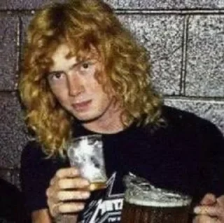 🍺 emoji Dave Mustaine @LinaShotgun Telegram sticker 6 of 120