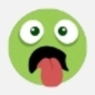 🤢 emoji Вайбер Telegram sticker 12 of 48