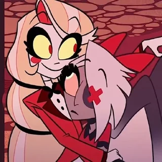 💋 emoji Charlie (hazbin hotel). Telegram sticker 24 of 25