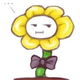 😉 emoji Flowey | @ish_crim Telegram sticker 6 of 32