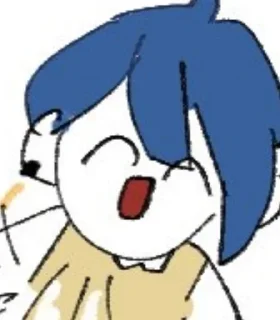 📘 emoji Cursed xingyun Telegram sticker 4 of 113