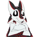 😐 emoji Asriel The Avali Telegram sticker 18 of 24