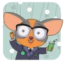 🤓 emoji СберКот. Больше, чем кот! @tgsticker Telegram sticker 7 of 46
