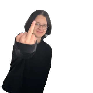 🫥 emoji Вовка down Telegram sticker 9 of 99