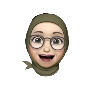🤓 emoji @Muslimanistan_Tv 🦋🌸 Telegram sticker 11 of 25