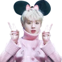 ✌️ emoji @jonafzan Park Jihoon Wanna One Telegram sticker 4 of 60