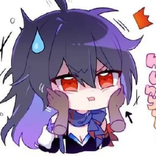 🦋 emoji seele @bttnts Telegram sticker 17 of 50