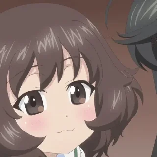 🥰 emoji Юкари Акияма Telegram sticker 23 of 26