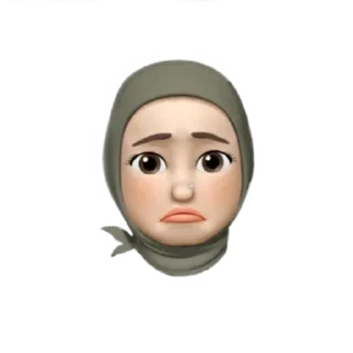 🥺 emoji @Muslimanistan_Tv 🦋🌸 Telegram sticker 5 of 25