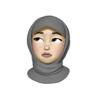 🙄 emoji @Muslimanistan_Tv 🦋🌸 Telegram sticker 15 of 25