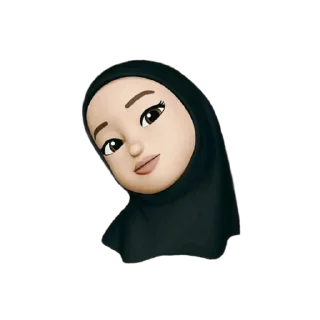 😇 emoji @Muslimanistan_Tv 🦋🌸 Telegram sticker 18 of 25