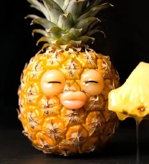 🍍 emoji Niche AI Fruits🍍 Telegram sticker 6 of 43