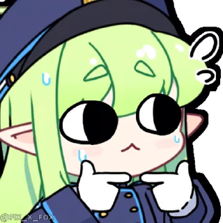🥺 emoji Hikari & Nozomi @fixfox Telegram sticker 7 of 53