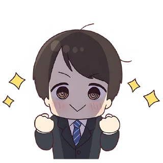 ✊ emoji Деловой-кун 2 @Nyasticks Telegram sticker 14 of 41