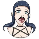 👅 emoji Bad Girl Telegram sticker 14 of 36