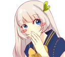 😯 emoji Moody Girlfriend Telegram sticker 5 of 41