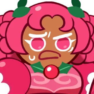 🍒 emoji 𓍼 | Hollyberry Cookie 🍒 [ @crkstick ] Telegram sticker 11 of 110