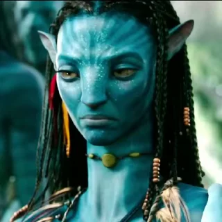 😒 emoji Neytiri by @createvety Telegram sticker 18 of 25