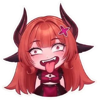 🥵 emoji Kunilika666 Telegram sticker 17 of 81