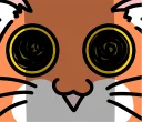 🙂 emoji Wonderful orange cat (@n_chronos) Telegram sticker 20 of 40