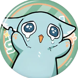 🫥 emoji Зверята вселенной хойо :: @fnafintertement Telegram sticker 7 of 120